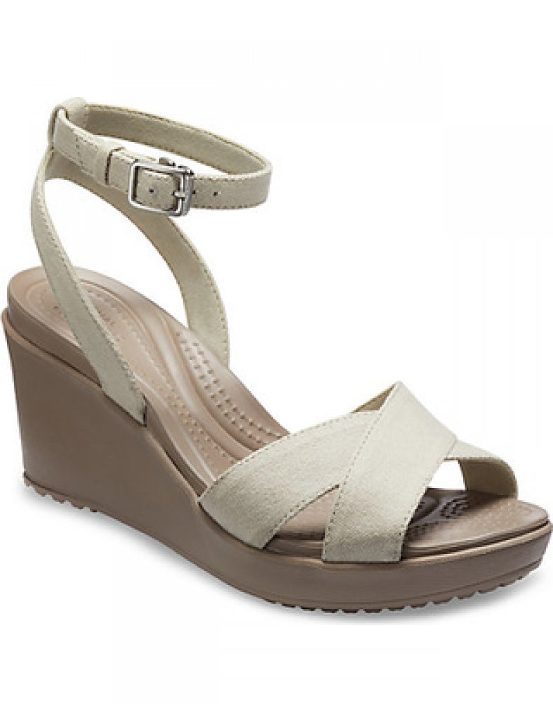 LEIGH II ANKLE STRAP WEDGE